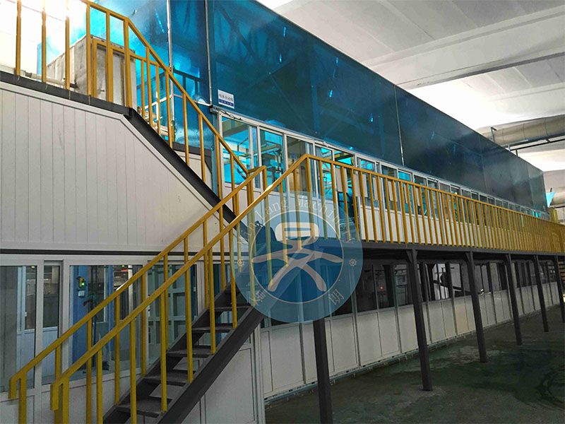 多色龍門電泳生產線