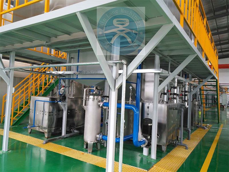 汽車零部件電泳生產線