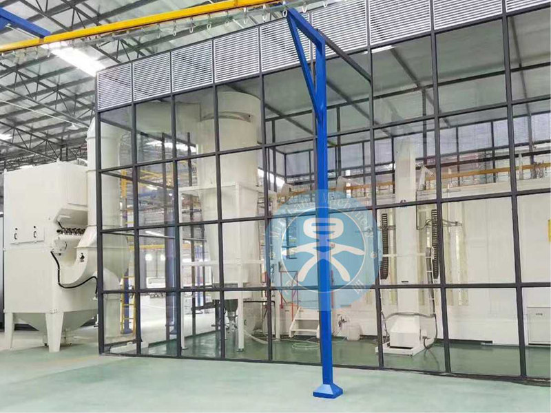 汽車涂裝噴粉生產線